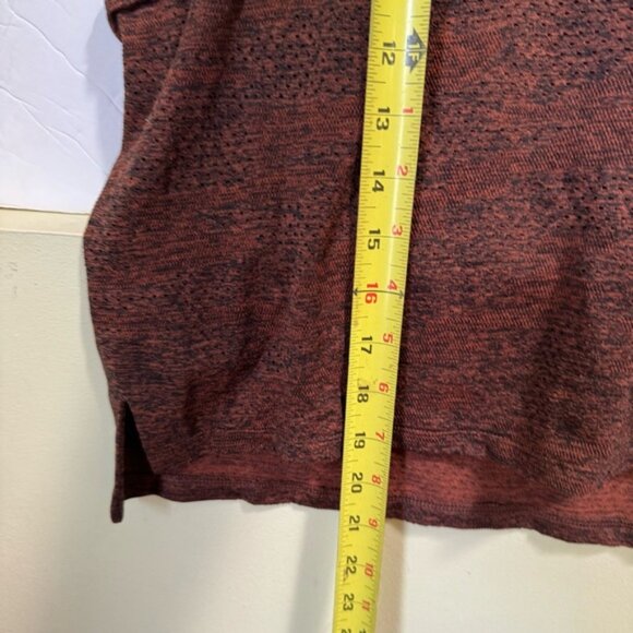 Lululemon Train to Be Tank Crop Mesh Top Slits '21 Boxy Stretch Seamless Shirt L - Picture 16 of 16